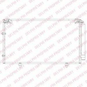 DELPHI TSP0225690 Конденсатор, кондиціонер