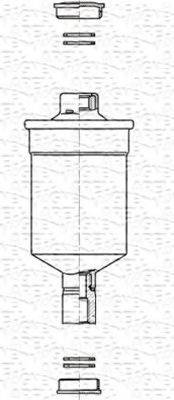 MAGNETI MARELLI 213908500500 Паливний фільтр