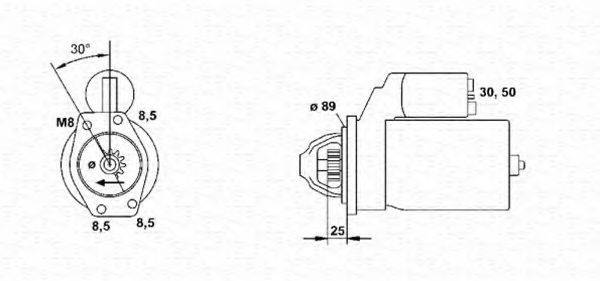 MAGNETI MARELLI 943251116010 Стартер